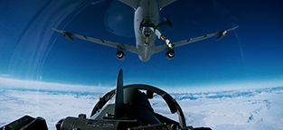 KC-46A: Repostado en vuelo en 3D